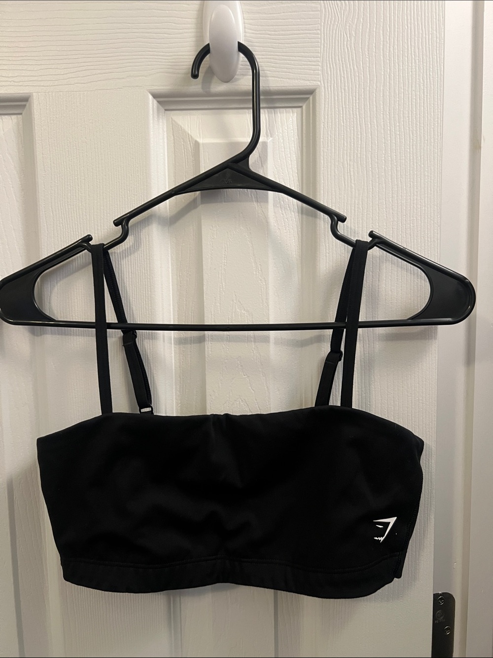 Gymshark Black Strappy Sports Bralette - Picture 1 of 2